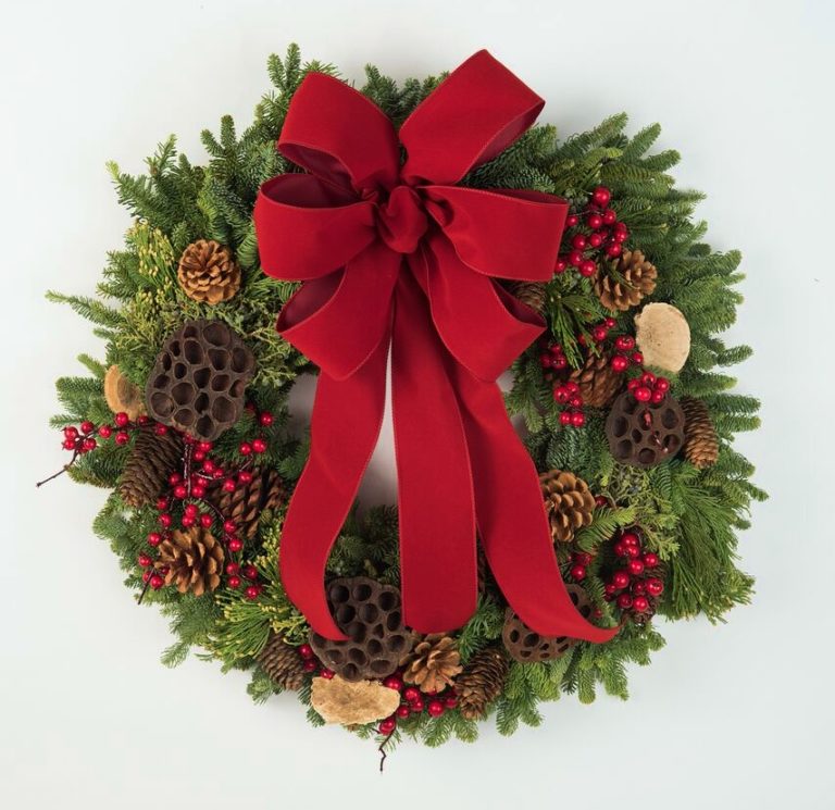 Fresh Holiday Wreaths Available for Delivery & Pick Up Robertson's