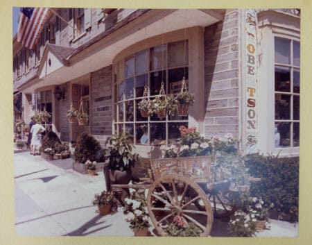 Photos from behind-the-scenes at Robertson's Flowers & Events for a video documenting their 100 year legacy that is the inspiration for their 2026 Flower Show exhibit.